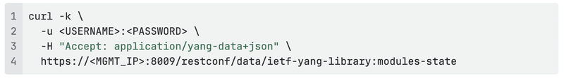 Step 1 — Find the module and its schema URL