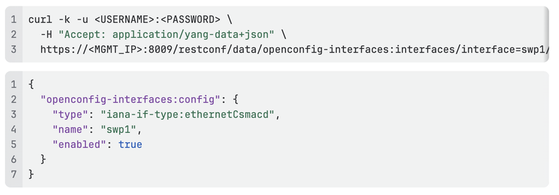 Example 1: Set an interface description