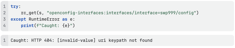 Error Handling